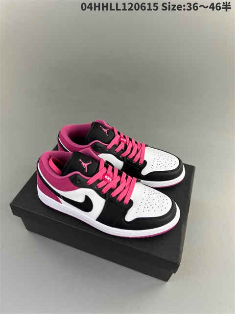 women air jordan 1 shoes H 2023-10-26-443